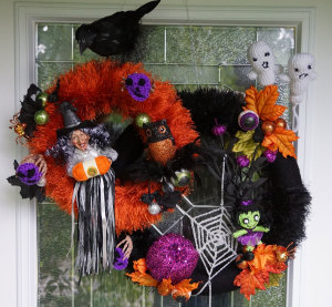 Grim Challenge Wreath