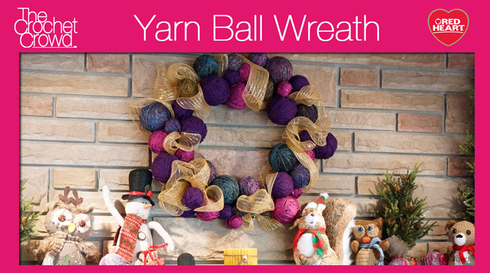 Yarn Ball Wreath Challenge