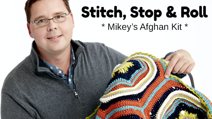 Stitch, Stop & Roll Crochet Afghan Challenge